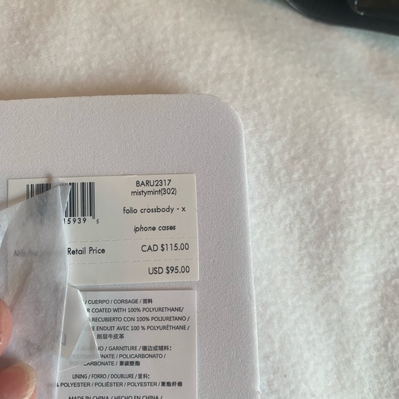 NWT Kate Spade folio crossbody iPhone case - Picture 5 of 5